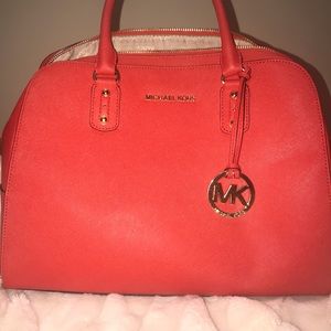 Michael Kors Orange Satchel